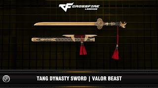 CFM  Tang Dynasty Sword  Valor Beast VIP  AI support [upl. by Gem]