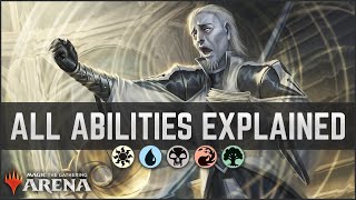 Explaining ALL the Abilities in Standard  MTG Arena Beginners Guide [upl. by Narol]