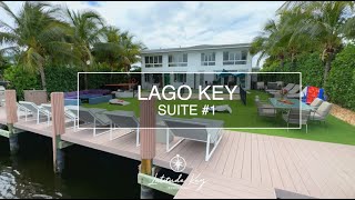 Lago Key Suite One  Waterfront by the beach [upl. by Ayala]