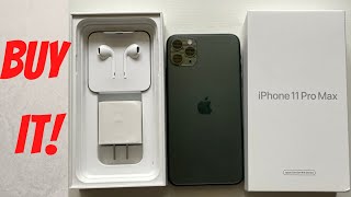 Unboxing a refurbished IPhone 11 pro Max from Apple Is it worth it [upl. by Kall841]