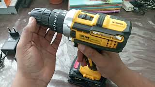 20 volt cordless drill machine unboxing video [upl. by Ainsley]