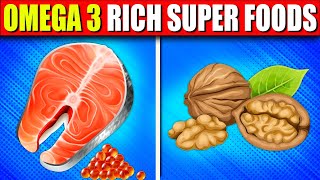 8 omega3 rich foods your body needs 🐟🦈 [upl. by Kung]