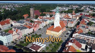 Namysłów z drona 4K [upl. by Auqemahs]