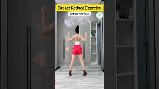 Breast Reduce Exercise  part 64 breastexercise weightlossseries weightlossworkout shortvideo [upl. by Wandis562]