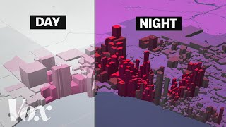 American segregation mapped at day and night [upl. by Dionisio]