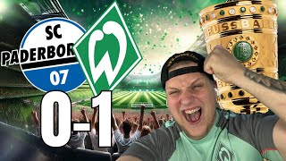 Werder zittert sich ins Achtelfinale  SC Paderborn 01 SV Werder Bremen [upl. by Tombaugh]