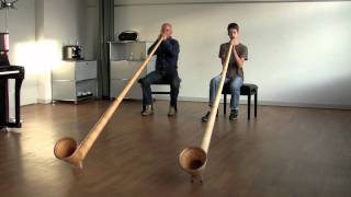 Alphorn Lesson 3 [upl. by Weissman]