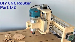 DIY CNC Router Part 1  Building a Small CNC Router [upl. by Swartz]