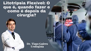 Litotripsia Flexível Cirurgia de Pedra nos Rins pelo Canal a laser [upl. by Etnod350]