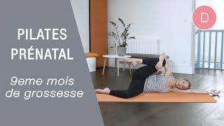 Pilates Prénatal – 9ème mois de grossesse [upl. by Anrak]