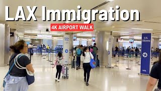 LAX Global Entry  Customs Immigration 🇺🇸 Los Angeles California 2024 [upl. by Siegler]