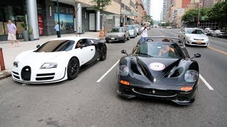 Riding around NYC in a Ferrari F50 [upl. by Jeth969]