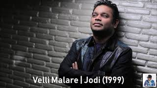 Velli Malare  Jodi 1999  AR Rahman HD [upl. by Orms]