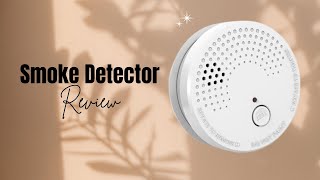 Stay Safe at Home LSHOME Smoke Detector Fire Alarm Review [upl. by Ardnahcal290]