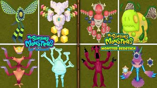 MonsterBox DEMENTED DREAM ISLAND with Monster Fanmade Redesign  My Singing Monsters TLL Incredibox [upl. by Kassey]