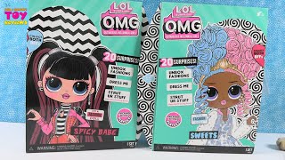 LOL Surprise OMG Spicy Babe Sweets Doll Unboxing Review  PSToyReviews [upl. by Helgeson]