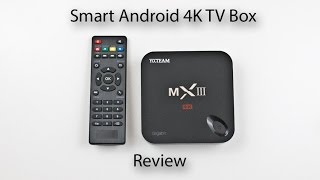 YCCTEAM MX3 Smart Android 4K TV Box Review as a Consumer on the Spot [upl. by Nicks]