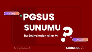 PGSUS  Hisse Yükselişine Devam Edecek Mi  Pegasus Teknik Analizi  PGSUS Hisse Yorum [upl. by Okkin]