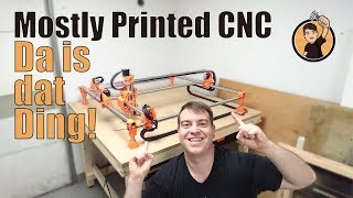 Vorstellung der Mostly Printed CNC MPCNC  Nachdenksport [upl. by Llet491]