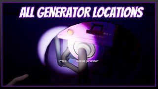 All Daycare Generator Locations  FNAF Security Breach [upl. by Ferguson977]