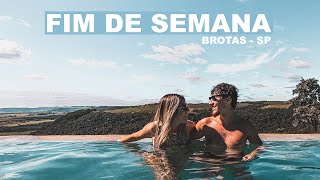 FIM DE SEMANA EM BROTAS  O que fazer onde ir e o que comer  Brotas 1  SP [upl. by Aisemaj]