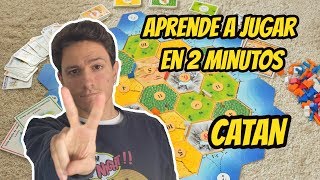 Aprende a jugar en 2 minutos  CATAN [upl. by Hajidahk]