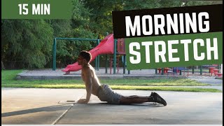 15 MIN  MORNING STRETCH  Stretch Routine  Full Body [upl. by Zwick506]