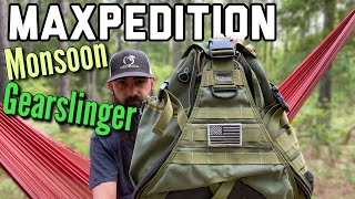 MAXPEDITION Monsoon Gearslinger \ REVIEW [upl. by Gorges]