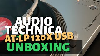 ¿Qué tornamesa comprar AudioTechnica ATLP120xusb  Unboxing en español [upl. by Emmett530]