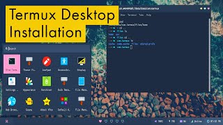 Install Desktop Environment on Termux [upl. by Freeman]