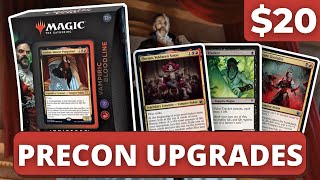 Vampiric Bloodline Precon Upgrades 20  Crimson Vow Commander Deck [upl. by Ihsar]