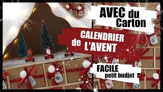 FABRIQUE TON CALENDRIER DE LAVENT AVEC DU CARTON [upl. by Arimaj]