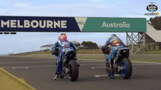 Phillip Island MotoGP test with Jack Miller [upl. by Ardnua]