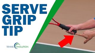 HOW TO SERVE  Grip Tip On How To Serve [upl. by Nakashima]