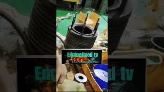 Install HP Piston to HP Cylinder for SPERRE Air Compressor [upl. by Baniez208]