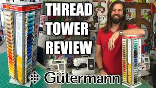 Unboxing the Gutermann Topstitch Thread Spinner Tower Sewing thread accessories [upl. by Mulcahy]