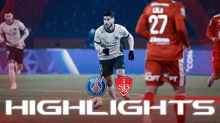 HIGHLIGHTS  PSG 22 BREST ⚽️ ASENSIO amp KOLO MUANI ⚽️ [upl. by Ariew]