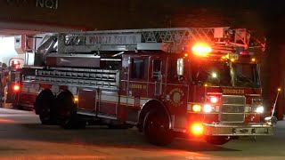 Woodlyn Fire Company Ladder 67 Responding [upl. by Uaeb]