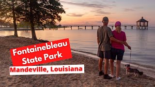 RV Camping at Fontainebleau State Park in Mandeville Louisiana [upl. by Adamina]