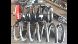 S10 amp G Body Front Coil Spring Installation Energy Supension 🔧 [upl. by Etteiluj904]