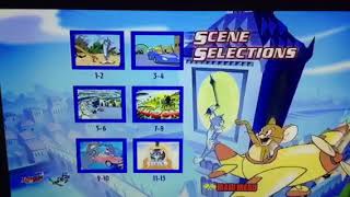 Tom And Jerry The Fast And The Furry DVD Menu Walkthrough [upl. by Eslehc]