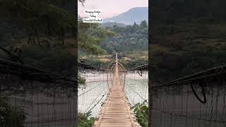 Hanging bridge of Tuting Arunachal Pradesh [upl. by Badr]