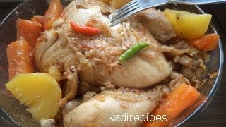 Boiled Chicken Recipe [upl. by Dun]