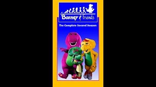 Barney amp Friends The Complete Second Season 1993 VHS Tape 1 FAKE [upl. by Bogoch]