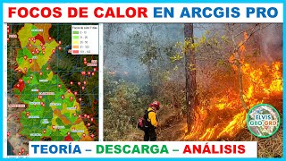 Análisis de focos de calor en ArcGIS Pro [upl. by Lednahc317]