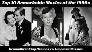 Top 10 Remarkable Movies of the 1950s [upl. by Notnad]