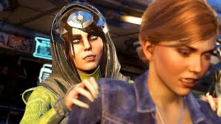 INJUSTICE 2 Enchantress All Intros Dialogue Character Banter 1080p HD [upl. by Oleg]