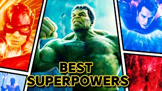 The 15 Best Superpowers Of All Time Ranked [upl. by Cardon]