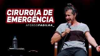 AFONSO PADILHA  EU VENCI A APENDICITE  STAND UP COMEDY [upl. by Okika491]