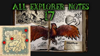 How To Find All Explorer Notes On The Island  Ark Survival Evolved  Part 17 Finale [upl. by Atilegna772]